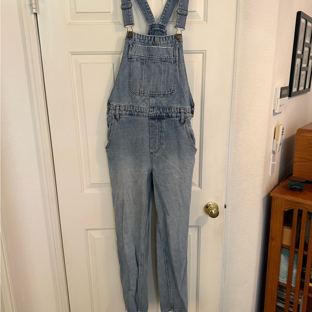 Billabong Light Blue Women Jeans Overalls